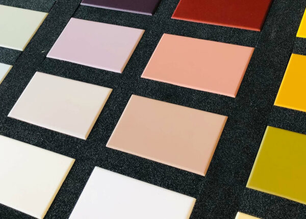 Sample afwerking mat